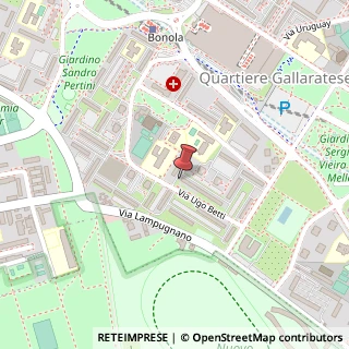 Mappa Via Ugo Betti, 46, 20151 Milano, Milano (Lombardia)