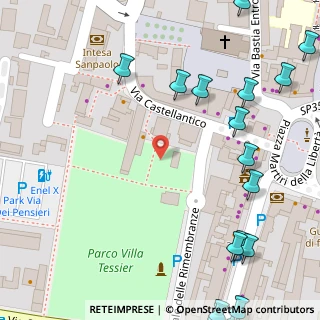 Mappa Via Castellantico, 30035 Mirano VE, Italia (0.115)