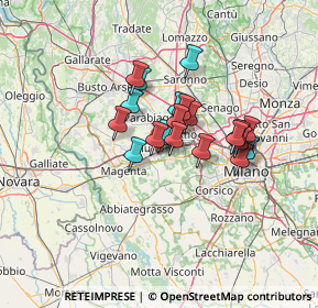 Mappa Via Cristoforo Colombo, 20018 Sedriano MI, Italia (9.482)