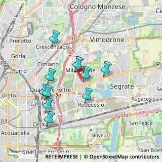 Mappa Via Privata Residenza Poggio, 20090 Segrate MI, Italia (1.62455)