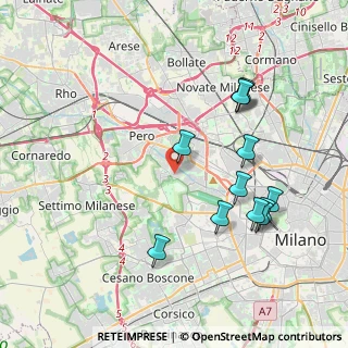Mappa Via Ugo Betti, 20151 Milano MI, Italia (4.04083)