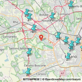 Mappa Via Ugo Betti, 20151 Milano MI, Italia (6.21267)