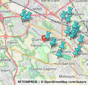 Mappa Via Ugo Betti, 20151 Milano MI, Italia (2.28)