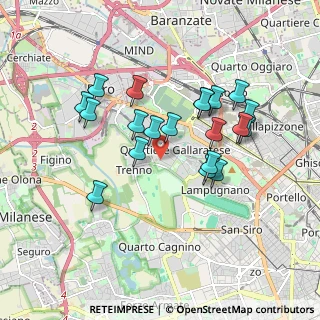 Mappa Via Ugo Betti, 20151 Milano MI, Italia (1.6385)