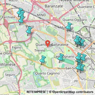 Mappa Via Ugo Betti, 20151 Milano MI, Italia (2.8625)