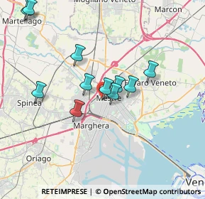 Mappa Via Circonvallazione, 30171 Venezia VE, Italia (3.30091)