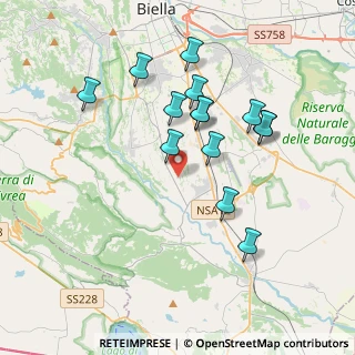 Mappa Cascina Zeppe, 13882 Cerrione BI, Italia (3.495)
