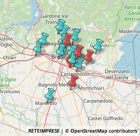 Mappa Via dei Santi, 25129 Buffalora BS, Italia (9.21389)