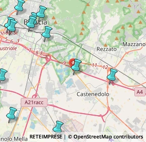 Mappa Via dei Santi, 25129 Buffalora BS, Italia (6.32083)