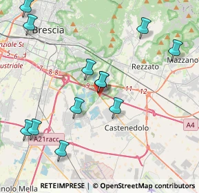 Mappa Via dei Santi, 25129 Buffalora BS, Italia (4.48083)