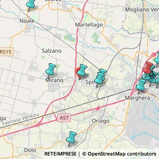 Mappa Via delle Industrie, 30038 Spinea VE, Italia (5.98214)
