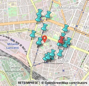 Mappa Via Cusio, 20159 Milano MI, Italia (0.3835)