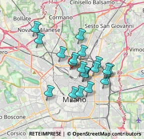 Mappa Via Cusio, 20159 Milano MI, Italia (2.71737)