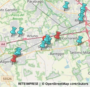 Mappa Via Matteotti, 20018 Sedriano MI, Italia (4.77143)