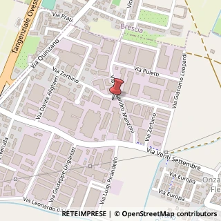 Mappa Via Zerbino, 42/A, 25020 Flero, Brescia (Lombardia)