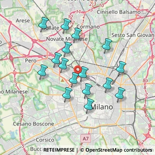 Mappa 20155 Milano MI, Italia (3.4925)