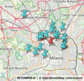 Mappa 20155 Milano MI, Italia (2.83167)