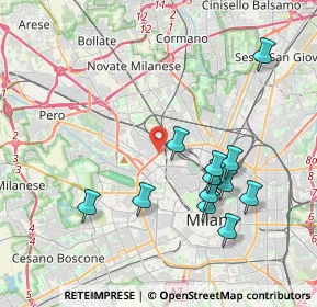 Mappa 20155 Milano MI, Italia (3.945)