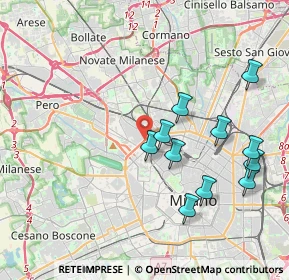 Mappa 20155 Milano MI, Italia (3.96545)