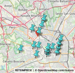 Mappa 20155 Milano MI, Italia (3.7935)