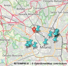 Mappa 20155 Milano MI, Italia (3.9575)