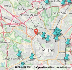 Mappa 20155 Milano MI, Italia (6.06933)