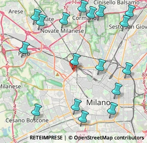 Mappa 20155 Milano MI, Italia (5.32765)