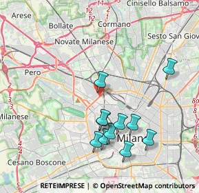 Mappa 20155 Milano MI, Italia (3.80364)