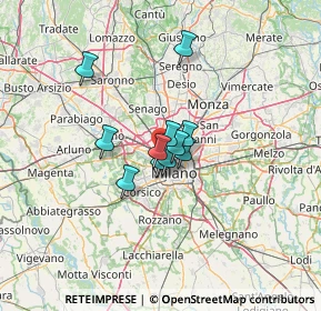 Mappa 20155 Milano MI, Italia (7.64909)