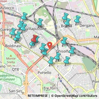 Mappa 20155 Milano MI, Italia (1.0635)