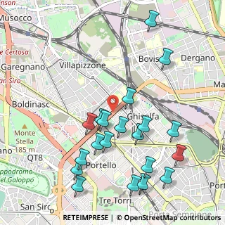 Mappa 20155 Milano MI, Italia (1.114)