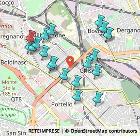 Mappa 20155 Milano MI, Italia (0.944)