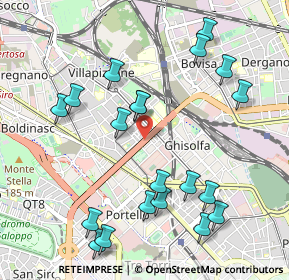 Mappa 20155 Milano MI, Italia (1.1245)