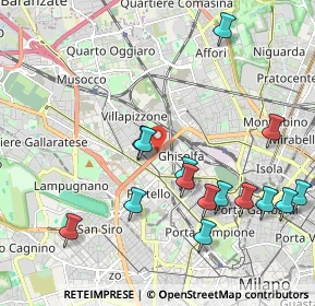 Mappa 20155 Milano MI, Italia (2.246)