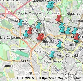 Mappa 20155 Milano MI, Italia (2.09313)