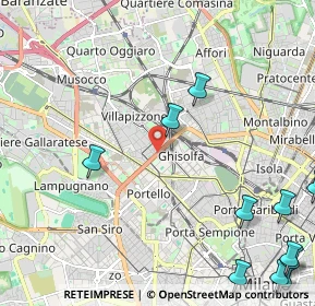Mappa 20155 Milano MI, Italia (3.24636)