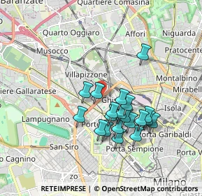 Mappa 20155 Milano MI, Italia (1.5365)