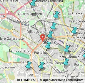 Mappa 20155 Milano MI, Italia (2.415)