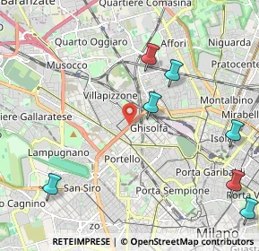Mappa 20155 Milano MI, Italia (3.49)