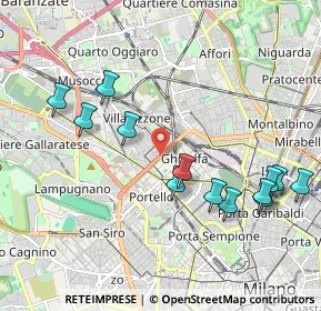 Mappa 20155 Milano MI, Italia (2.17462)