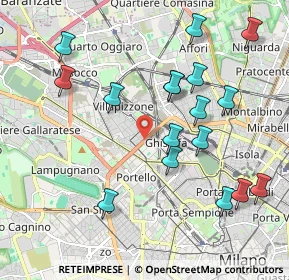 Mappa 20155 Milano MI, Italia (2.12647)