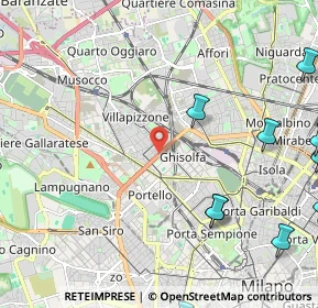 Mappa 20155 Milano MI, Italia (3.52)
