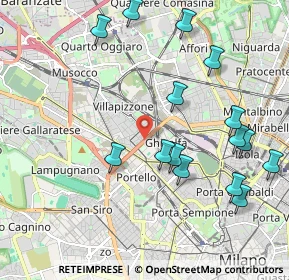 Mappa 20155 Milano MI, Italia (2.25467)