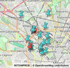 Mappa 20155 Milano MI, Italia (1.6)