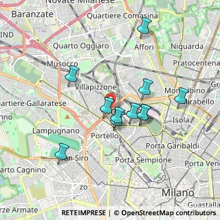 Mappa 20155 Milano MI, Italia (1.58091)