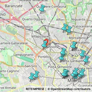 Mappa 20155 Milano MI, Italia (3.107)
