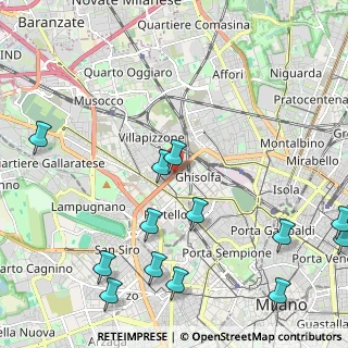 Mappa 20155 Milano MI, Italia (2.83308)