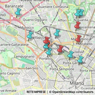Mappa 20155 Milano MI, Italia (2.09929)