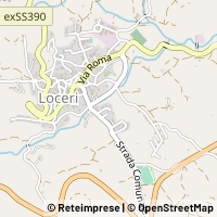 Mapa Loceri