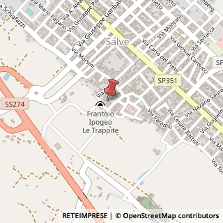 Mappa Piazza Concordia, 7, 73050 Salve, Lecce (Puglia)